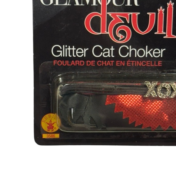 Rubie’s glamour devil glitter cat choker brand new in packaging never used! - Picture 6 of 6